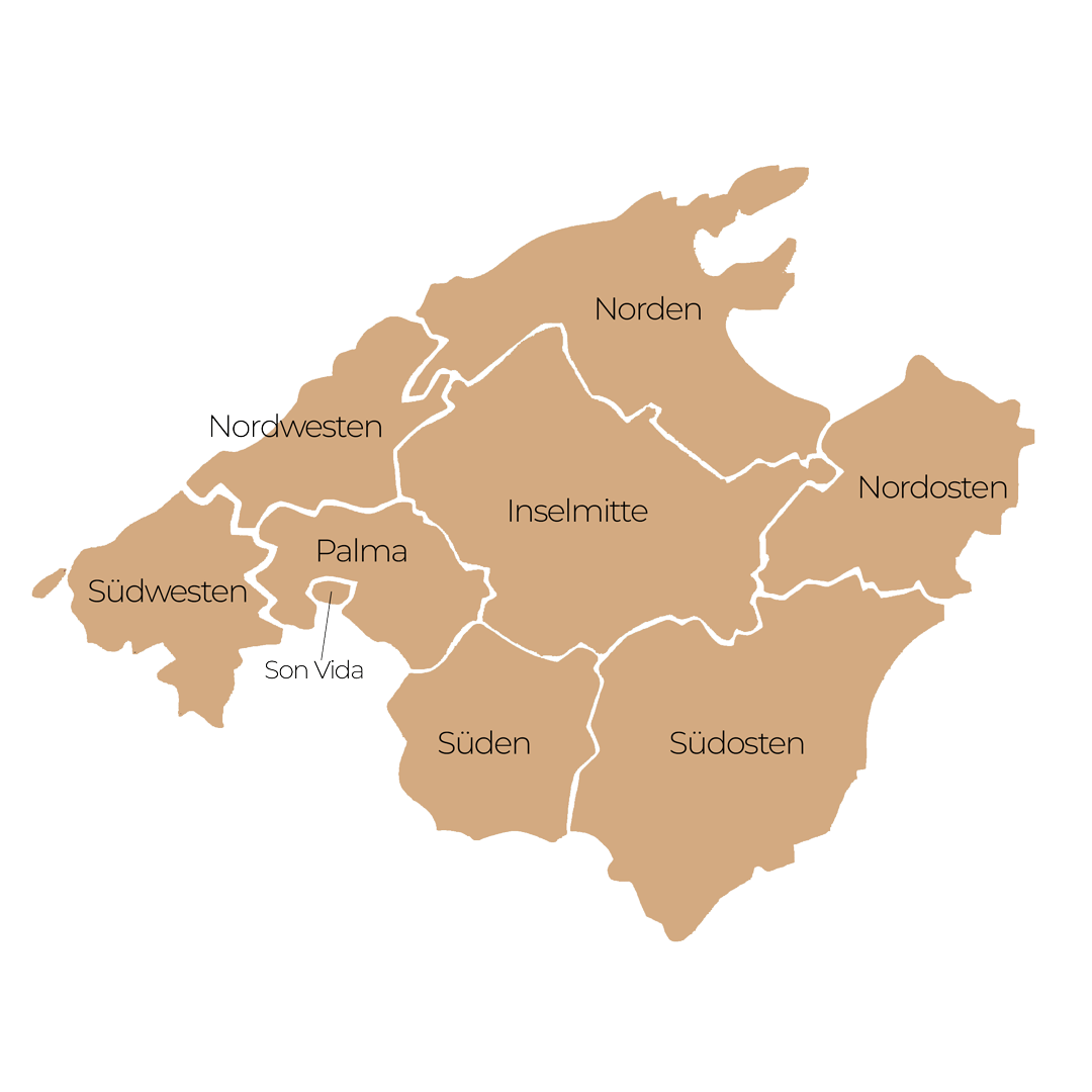 Regionen Mallorca